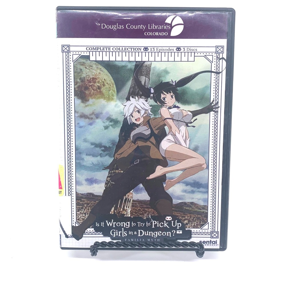 Is It Wrong to Try to Pick Up Girls in a Dungeon Complete Collection DVD 3-Disc